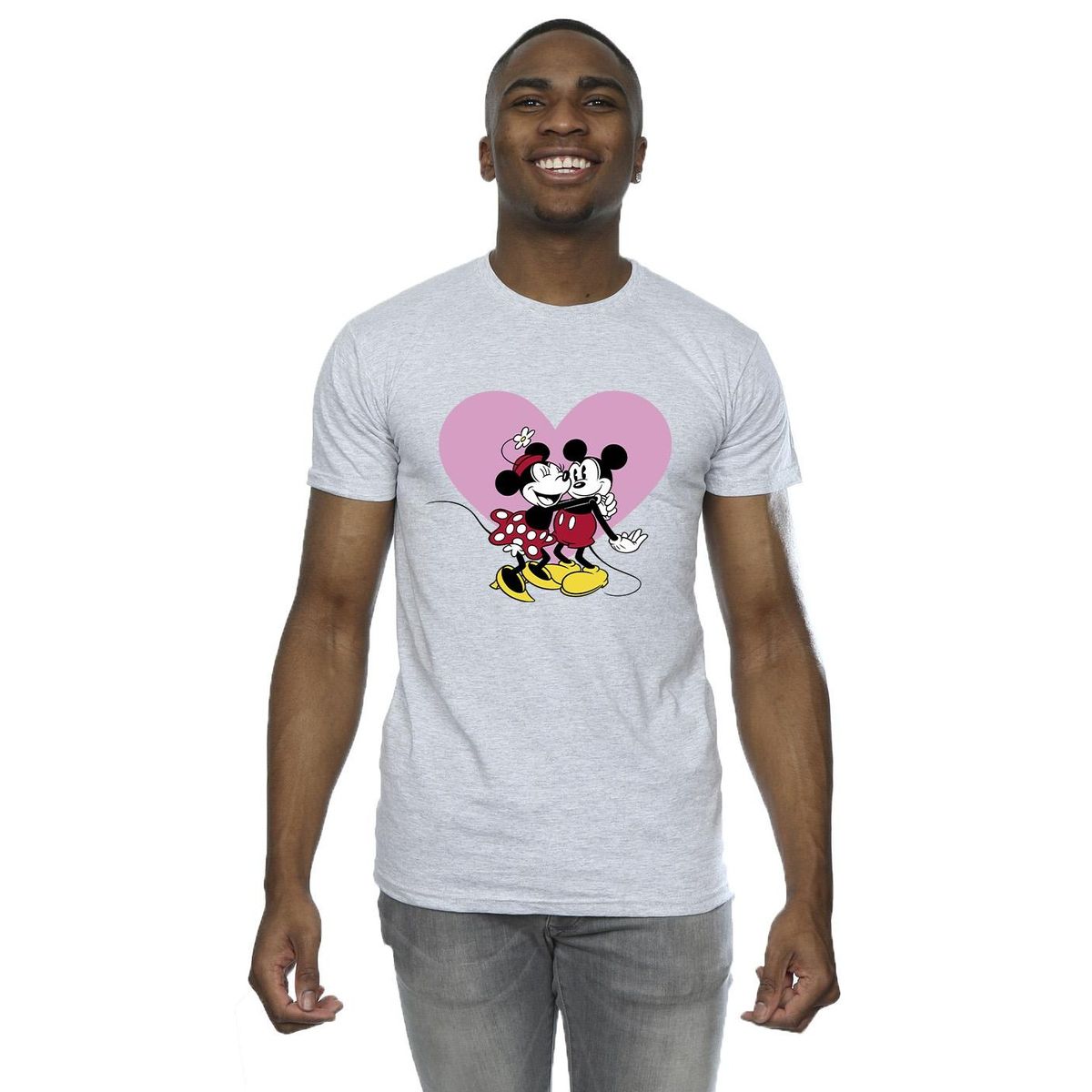 Grafik-T-Shirt mit Micky und Minnie