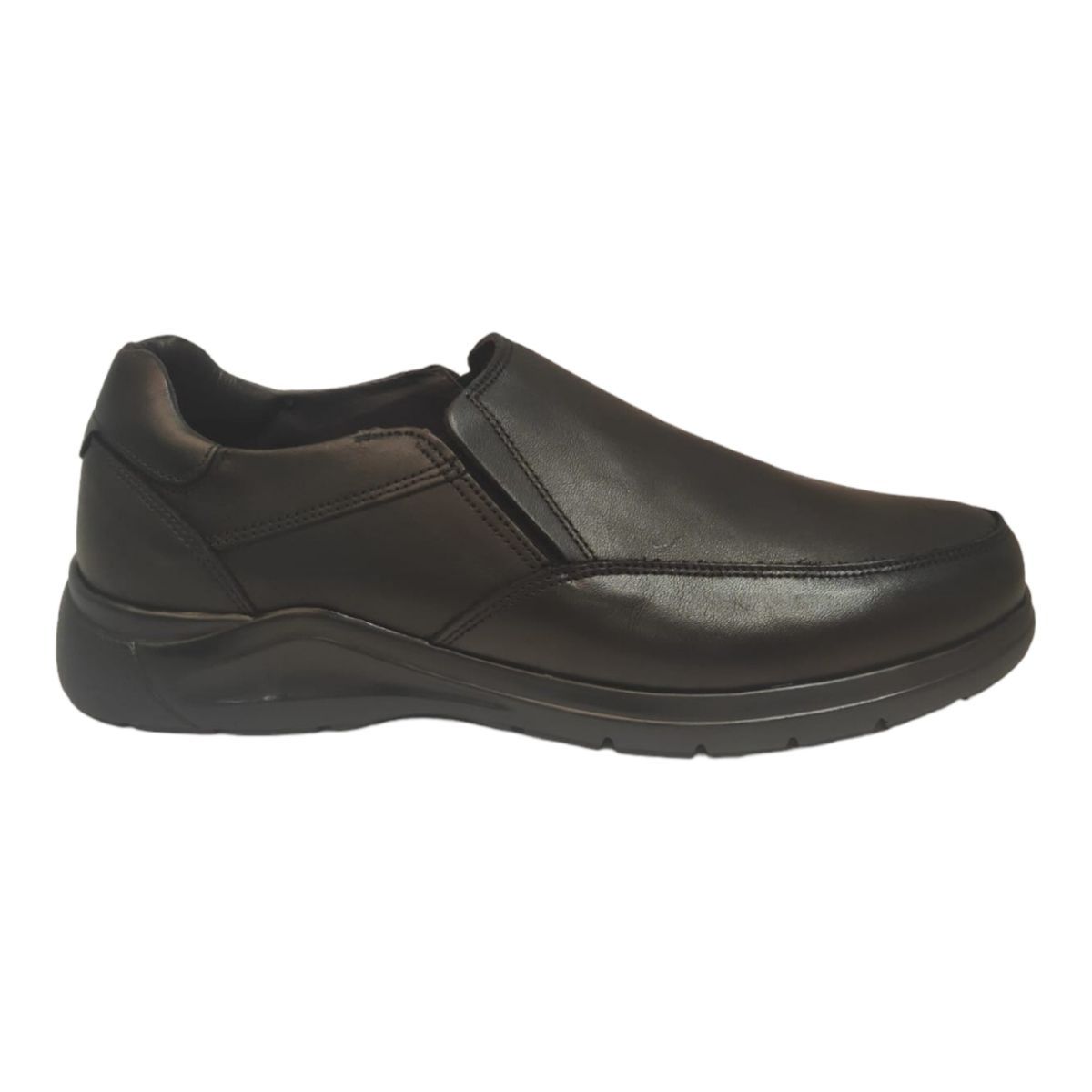 Herren Leder Slipper Loafer Schuh