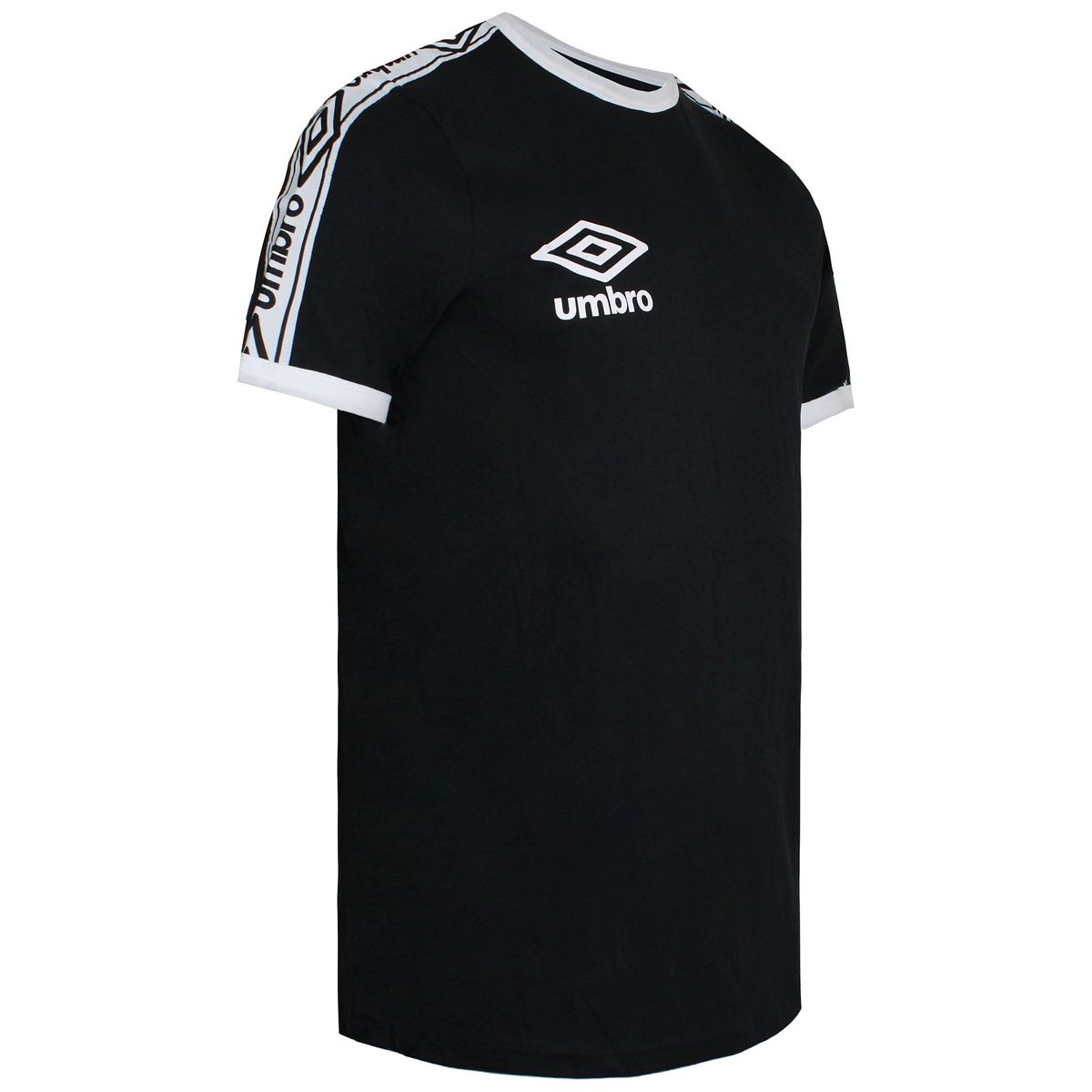 Klassisches Ringer-Shirt mit Logo-Band