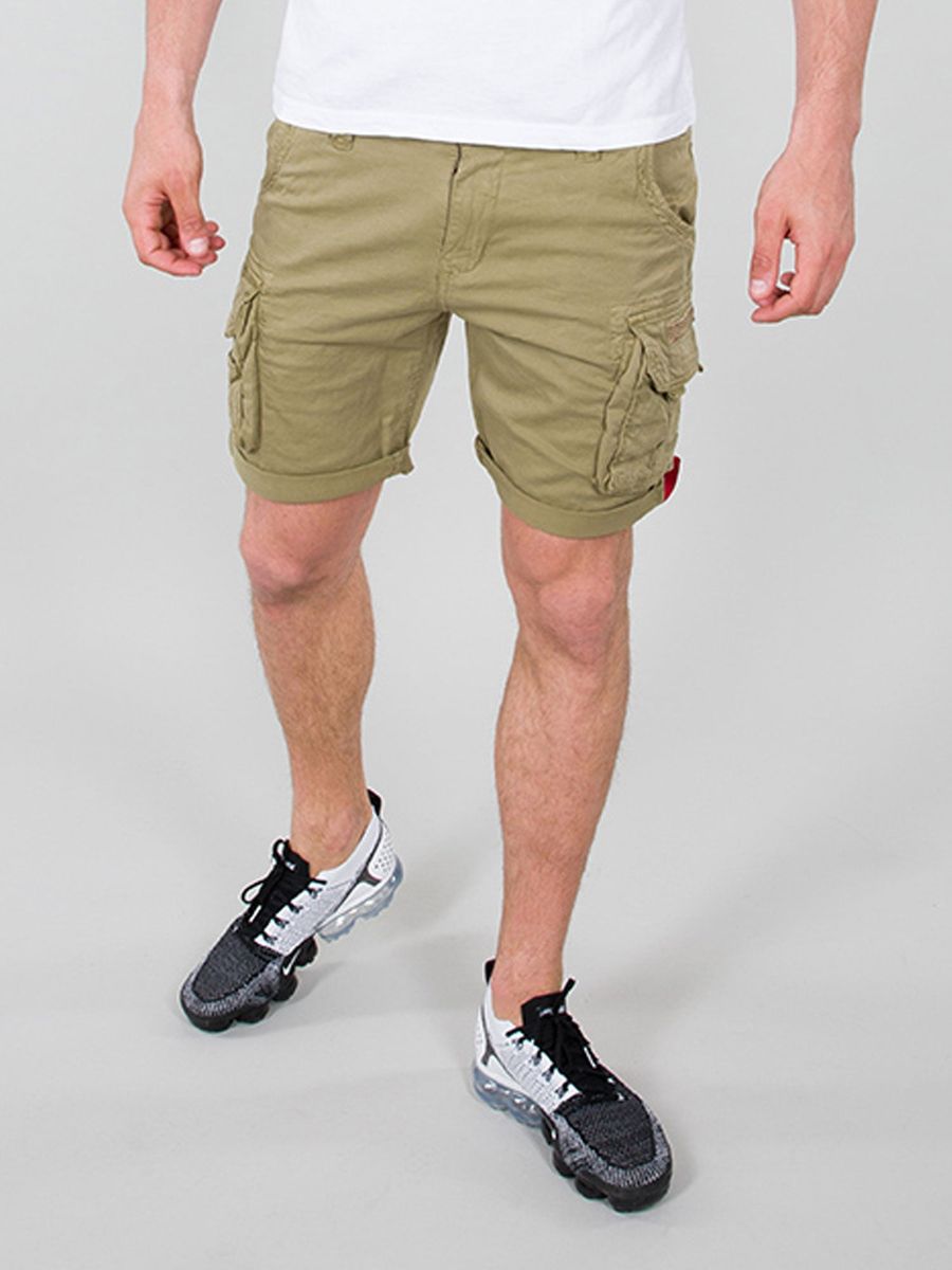 Herren Leichte Baumwoll-Cargoshorts