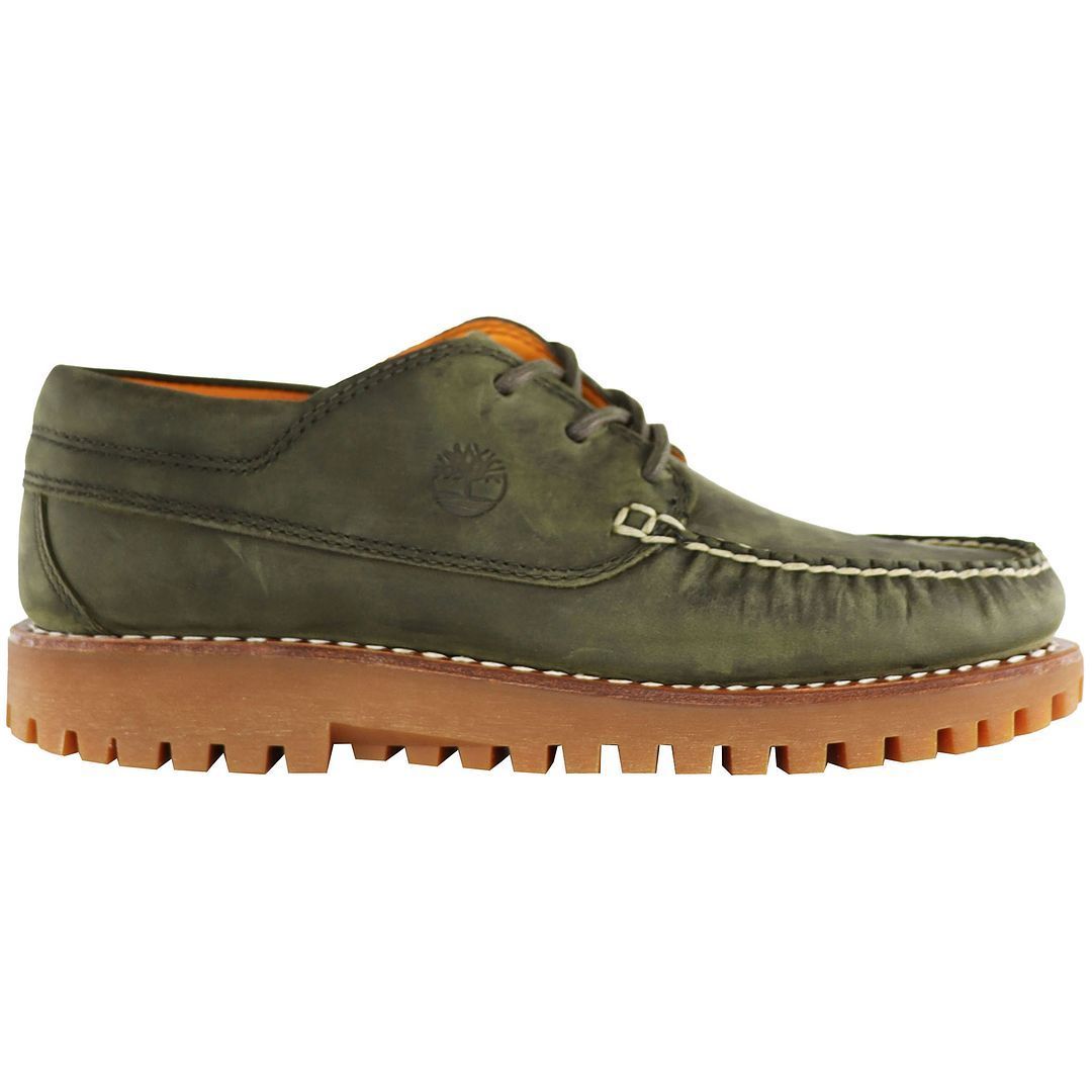 Herren Moc Toe Leder Oxford Schuh