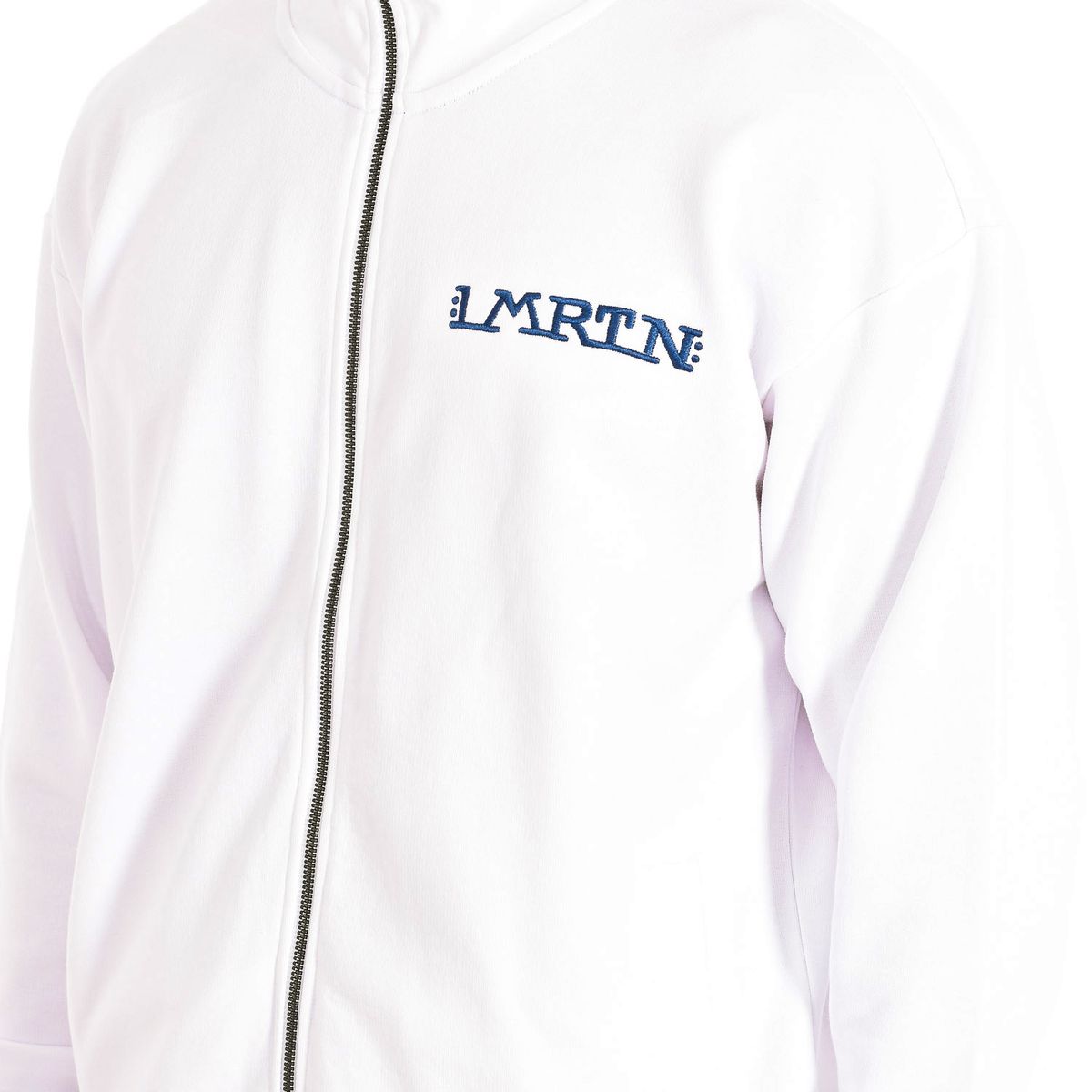 Bestickte Sweatjacke mit Reißverschluss