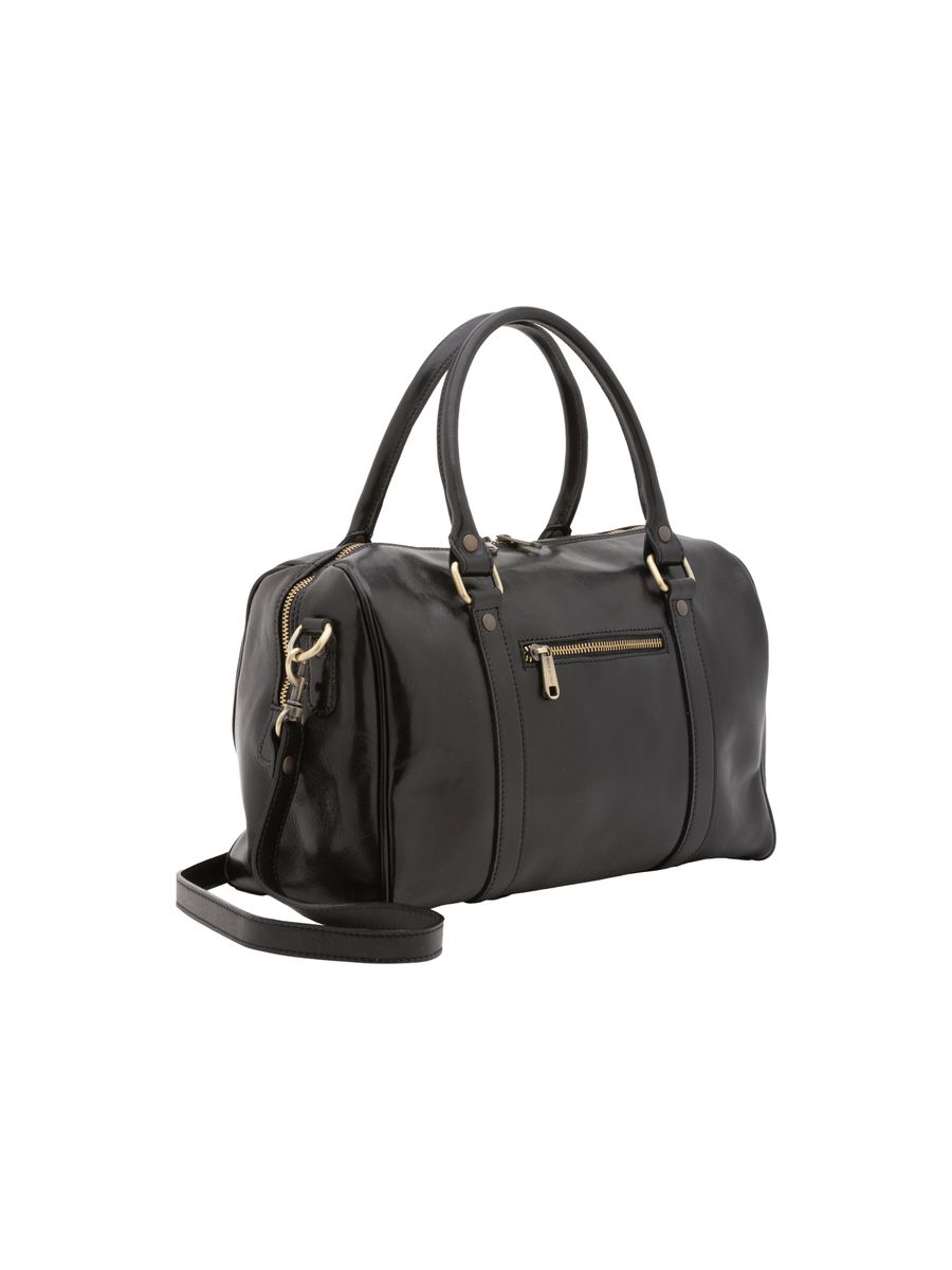 Handtasche Bowler aus italienischem Leder