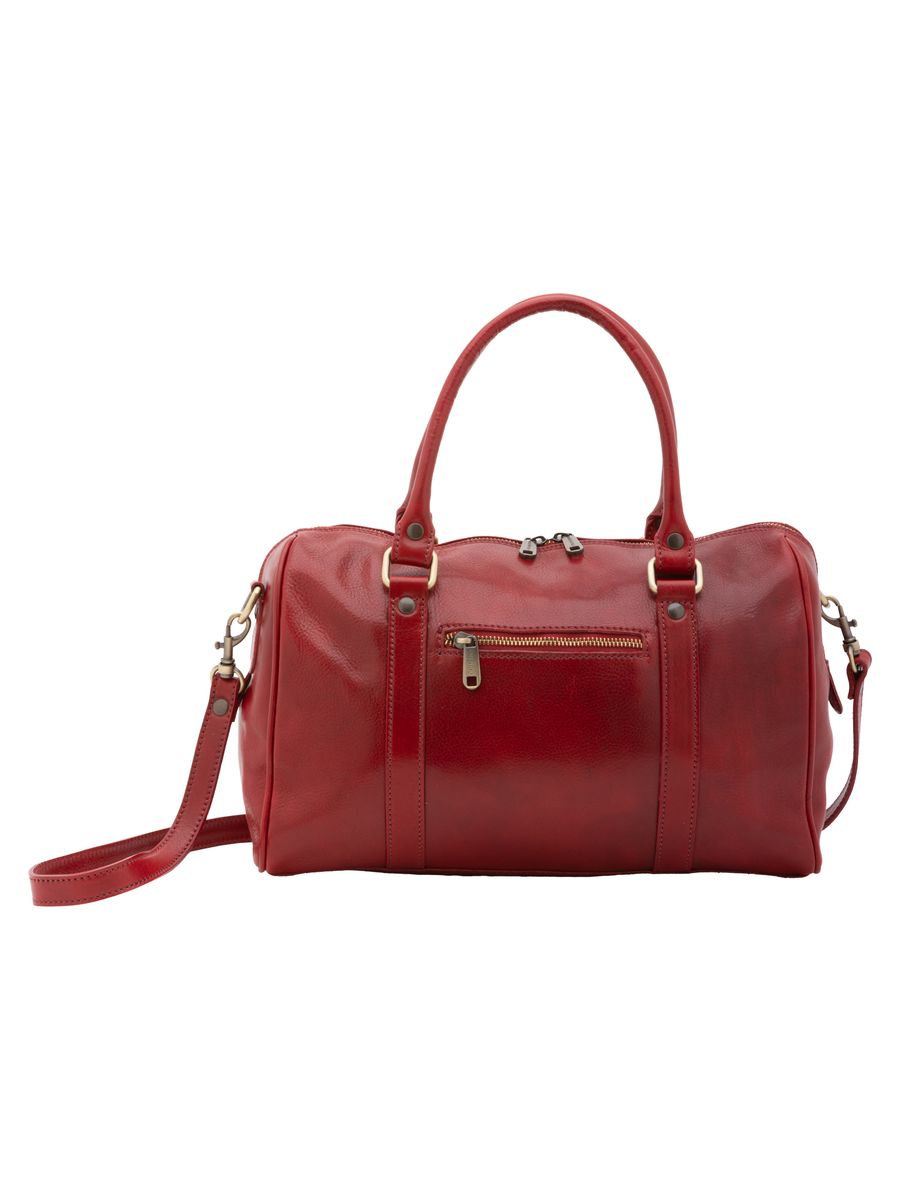 Handtasche Bowler aus italienischem Leder