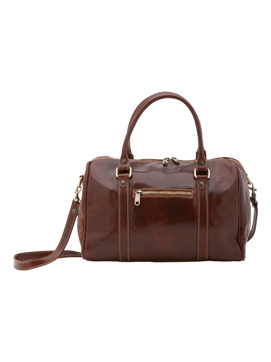 Handtasche Bowler aus italienischem Leder