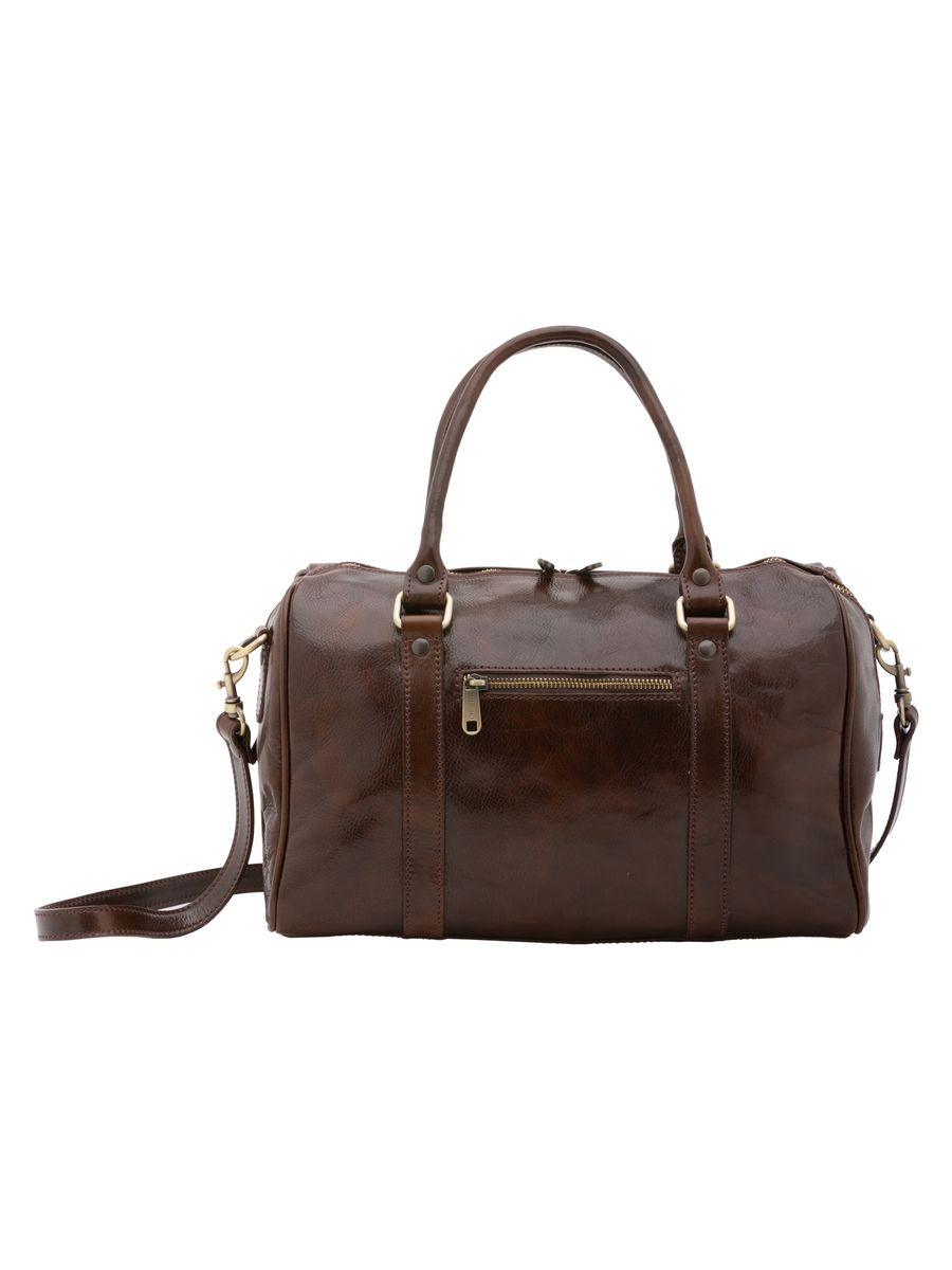 Handtasche Bowler aus italienischem Leder