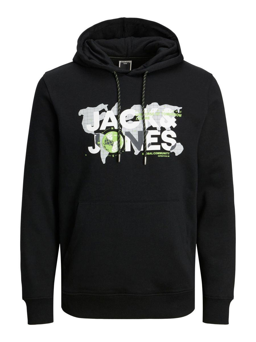 Kapuzenpullover mit Grafikdruck