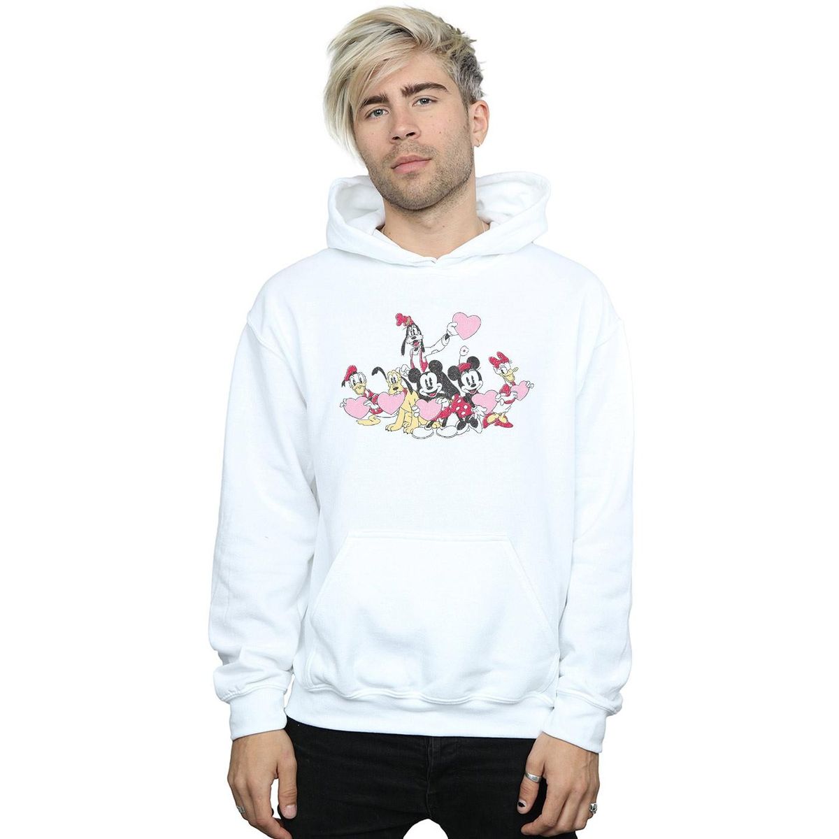 Mickey und Freunde Herz-Grafik-Hoodie