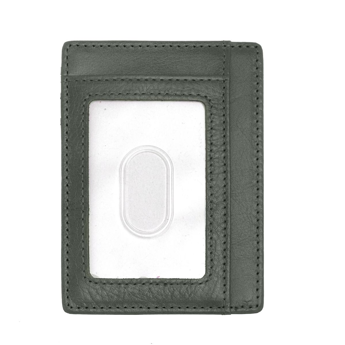 Echtes Leder Flaches Kartenetui