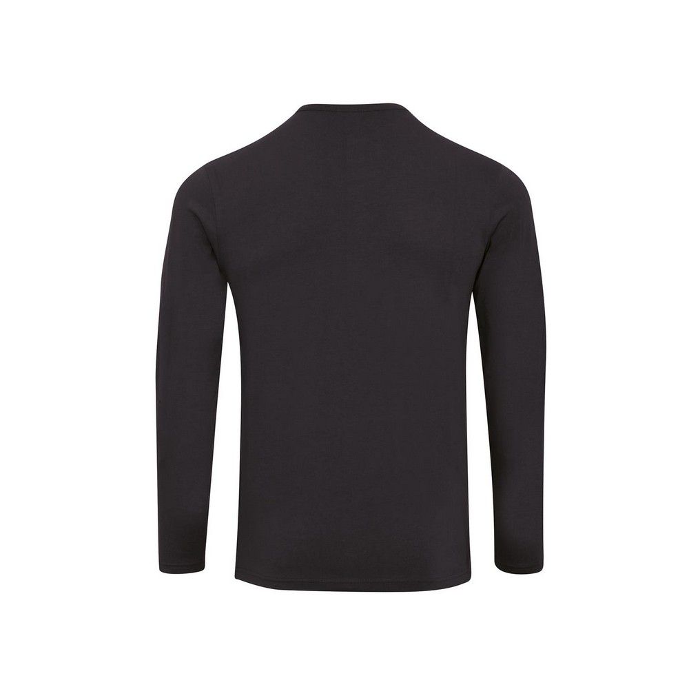Langärmliges Henley-Shirt mit Krempelärmeln