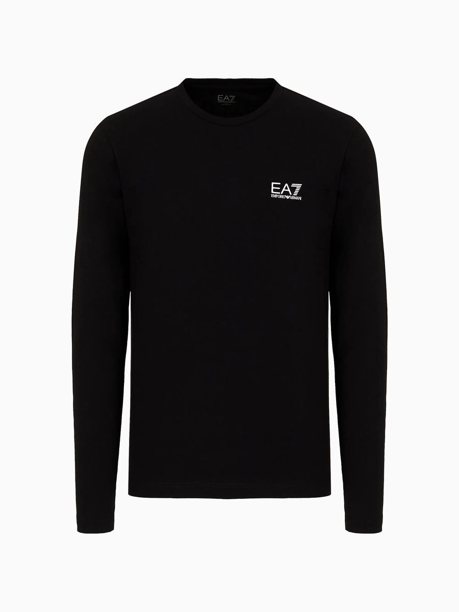 Herren Langarmshirt mit Rundhalsausschnitt