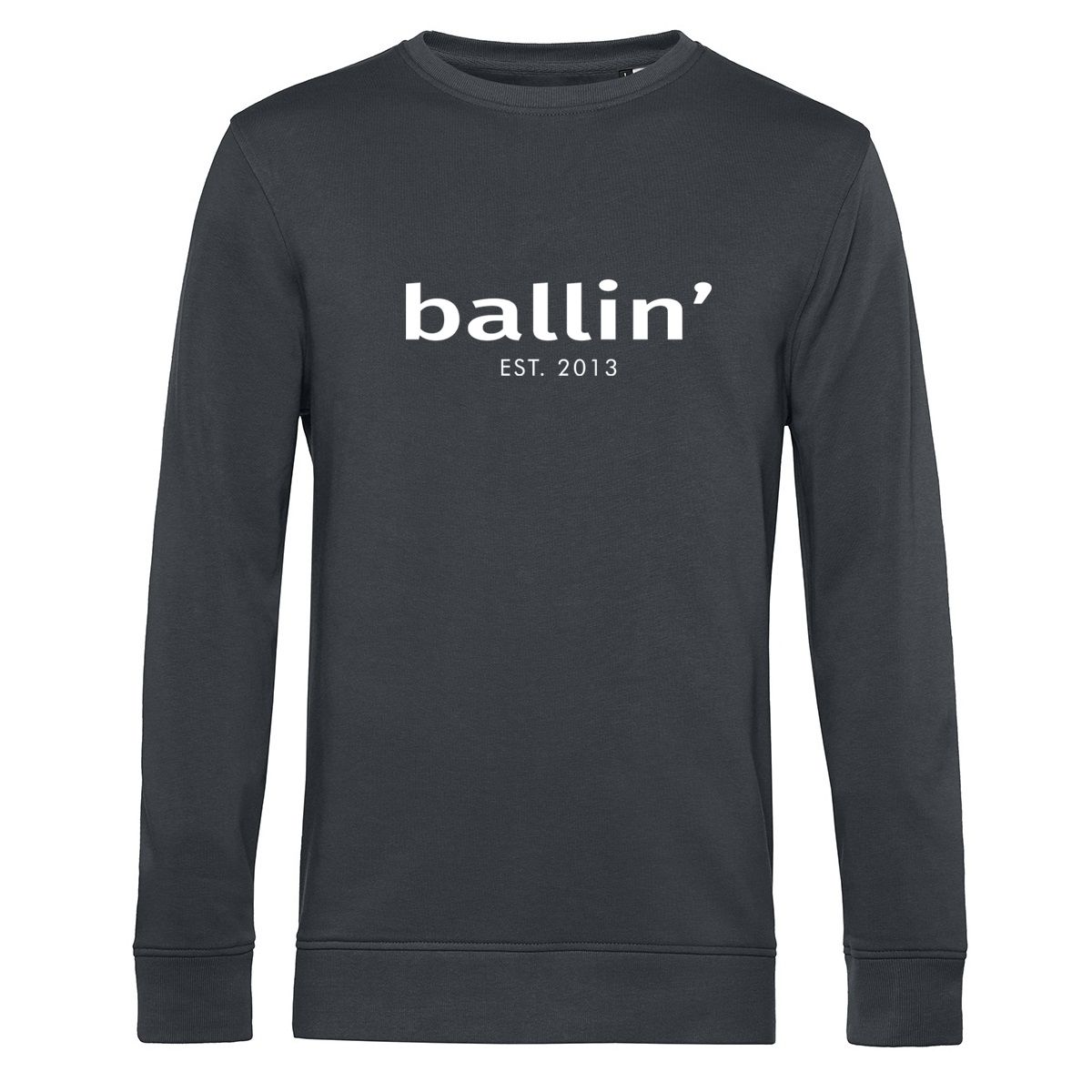 Langärmeliges Sweatshirt mit Rundhalsausschnitt