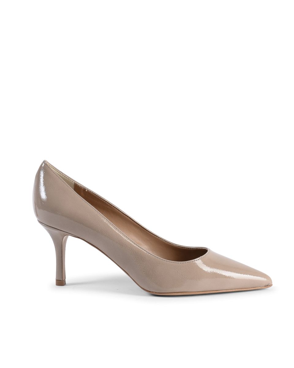 V Italia Damen Pump Ines65 Naplack Cappuccino