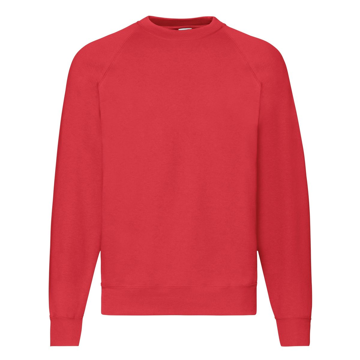 Klassisches rotes Raglanärmel-Sweatshirt