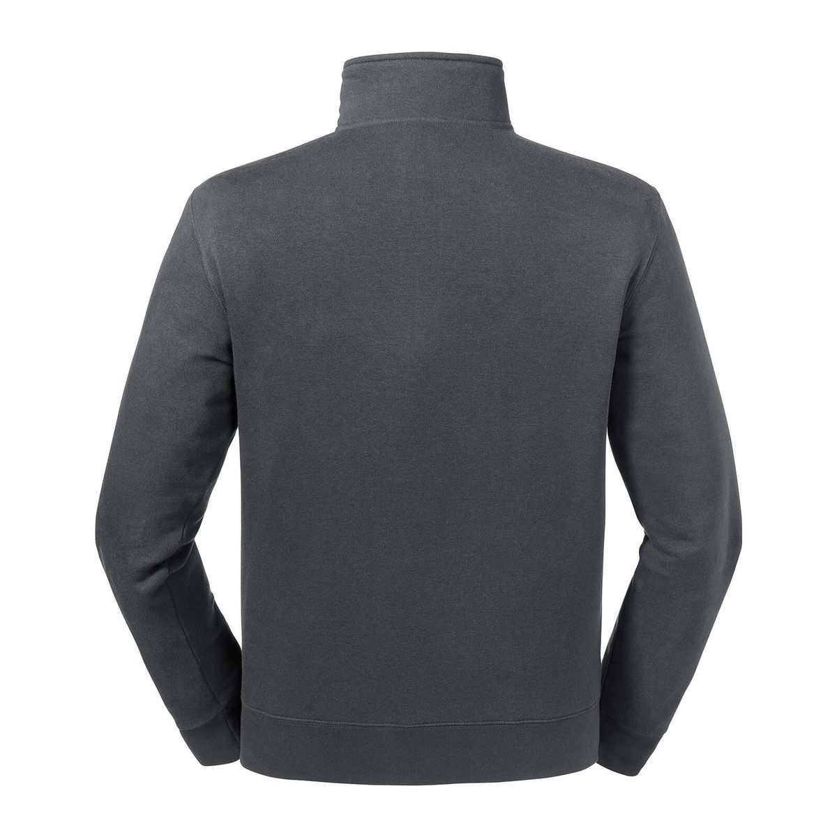 Klassisches Quarter-Zip Baumwoll-Sweatshirt