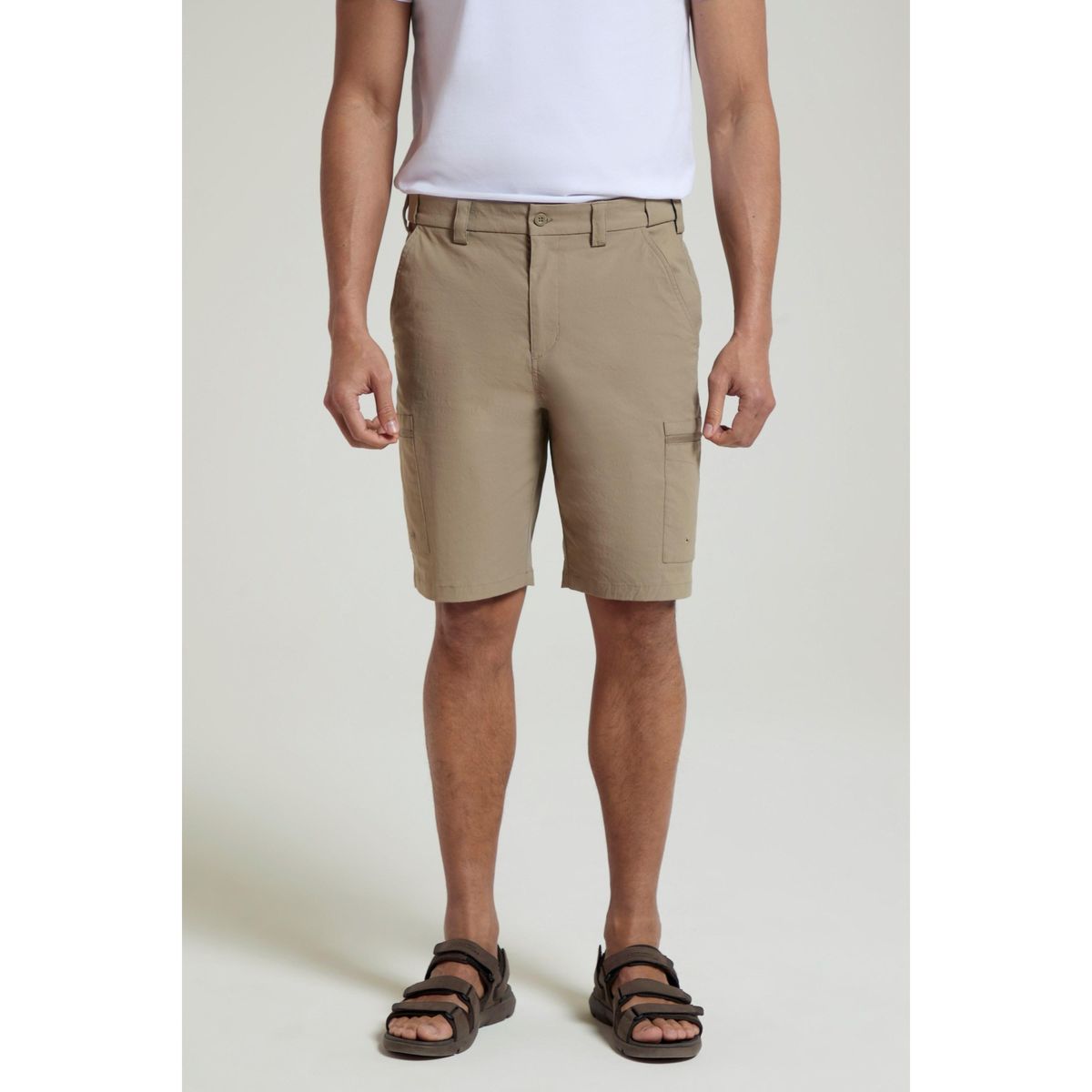 Mountain Warehouse - "Trek" Cargo-Shorts für Herren (Dunkelbeige)