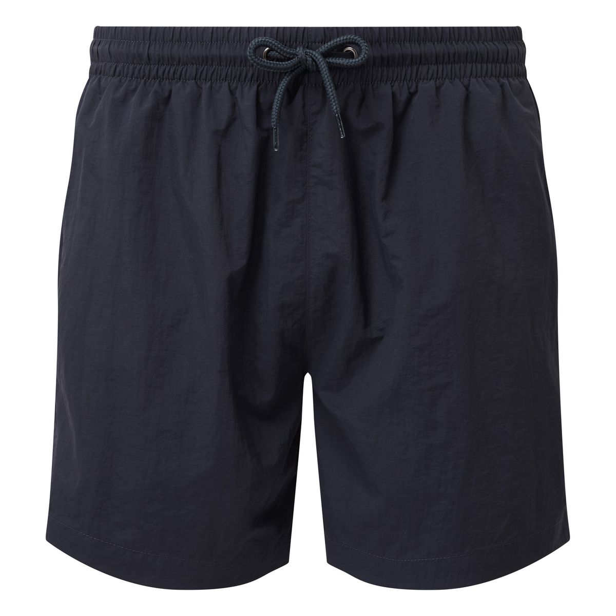 Marineblaue Badeshorts für Herren mit Kordelzug