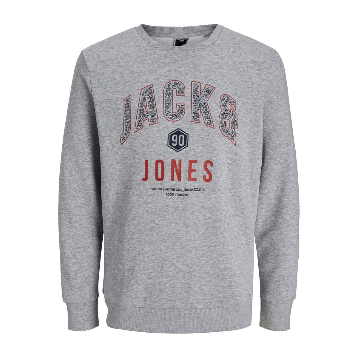 Herren Freizeit-Sweatshirt mit Rundhalsausschnitt