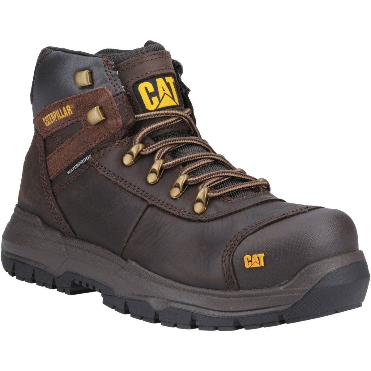 Wasserdichter Arbeitsstiefel aus Leder