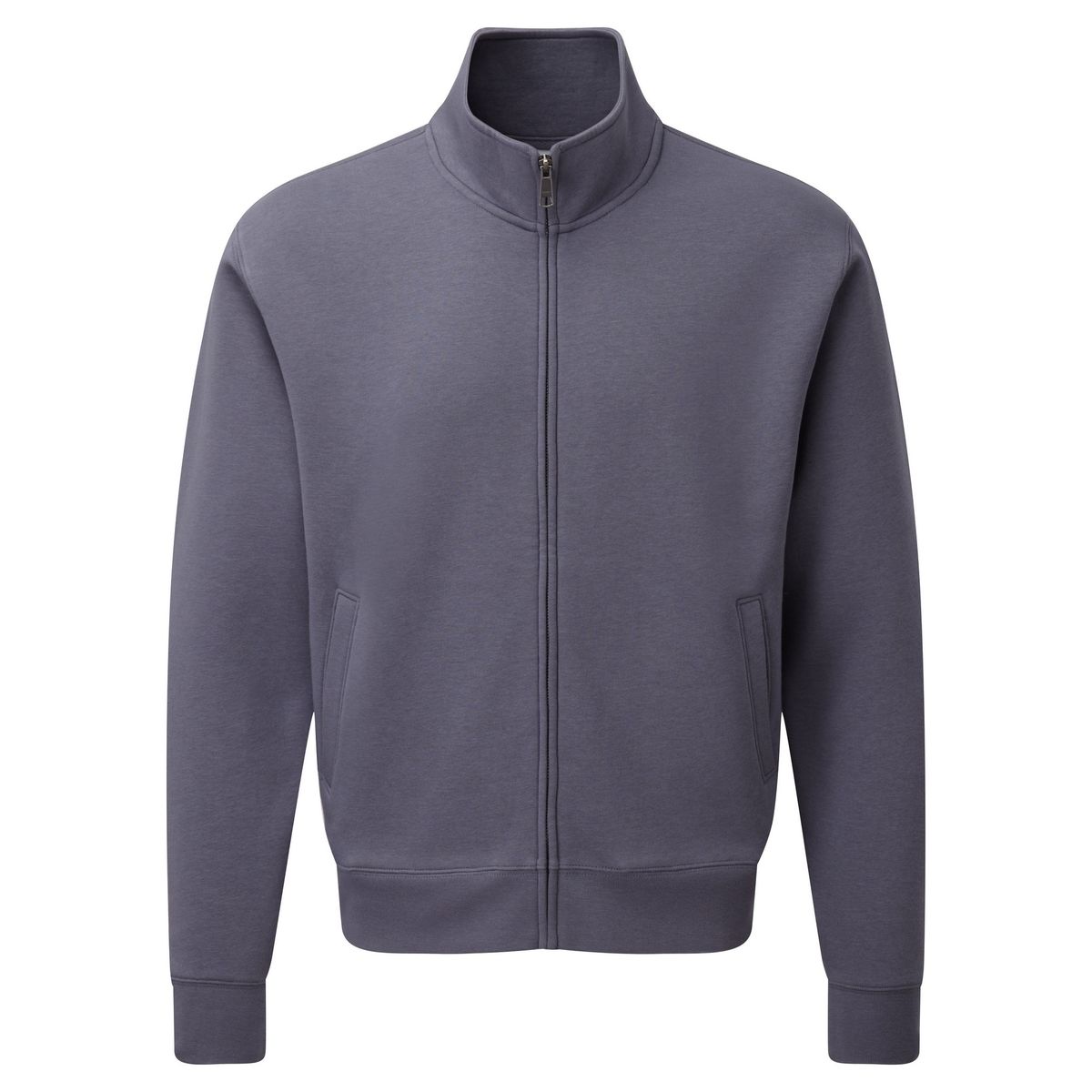 Herren Sweatjacke mit durchgehendem Reißverschluss