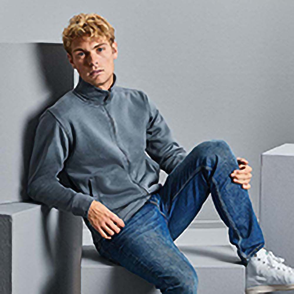 Authentische Sweatjacke mit Reißverschluss