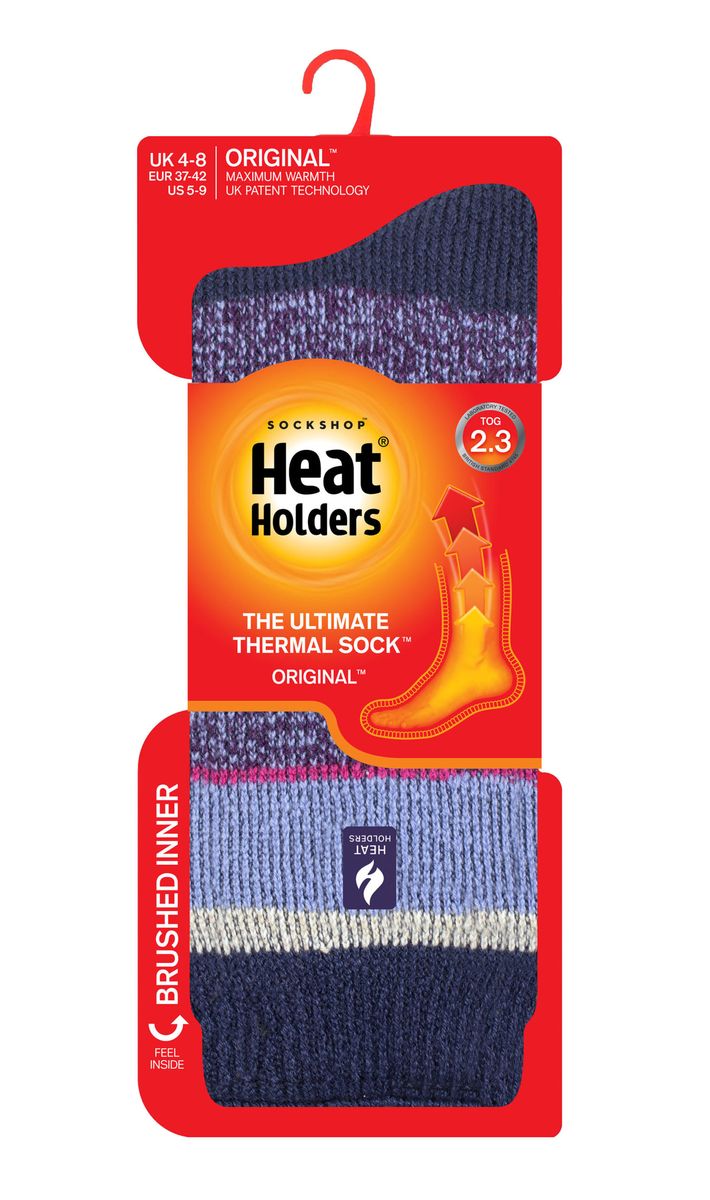 Dicke Thermosocken mit Twist-Muster