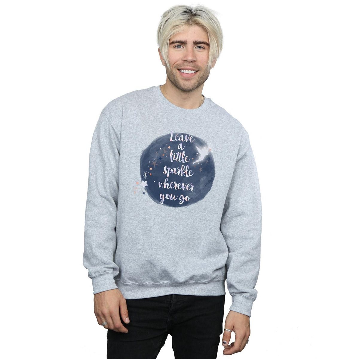 Tinker Bell Grafik-Sweatshirt mit Spruch