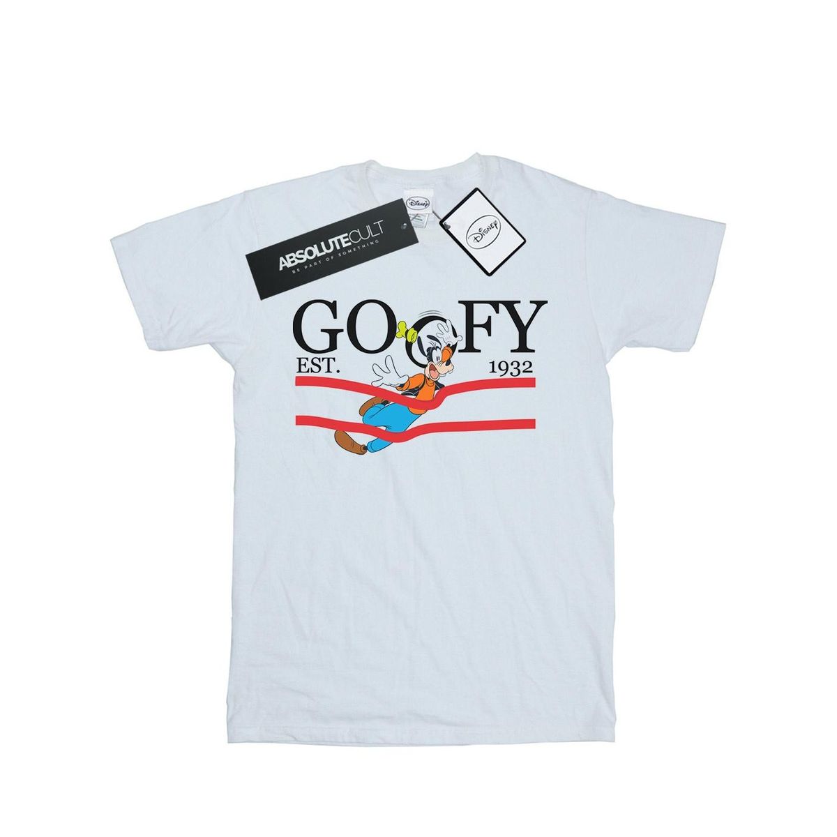 Disney - "Goofy By Nature" T-Shirt für Herren (Weiß)
