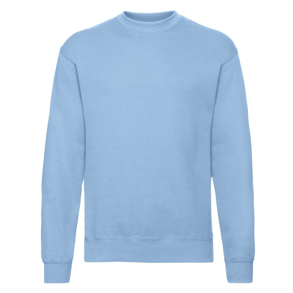 Klassisches Sweatshirt mit überschnittenen Schultern