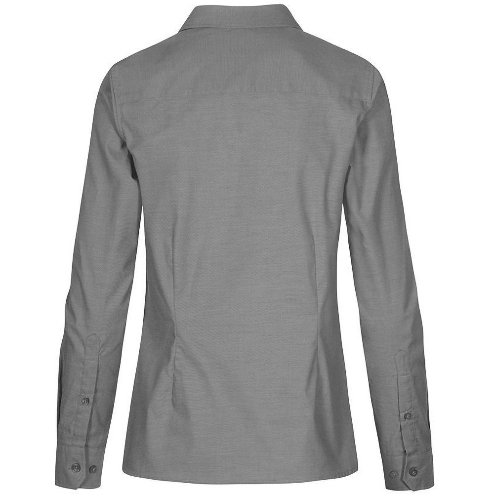 Klassische taillierte Langarm-Bluse