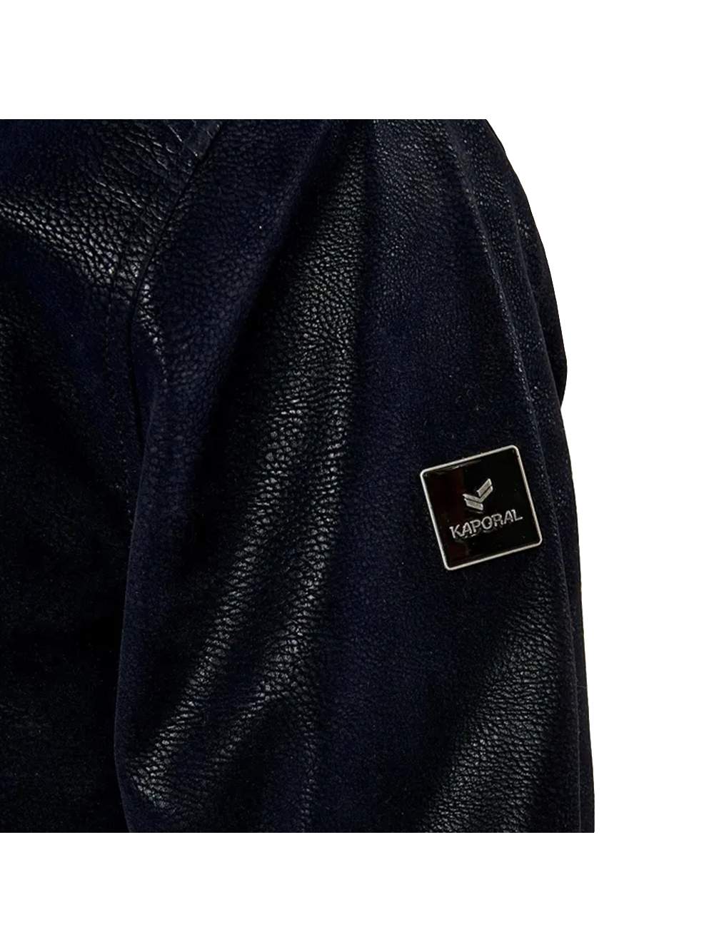 Strukturierte Blousonjacke mit Reißverschluss
