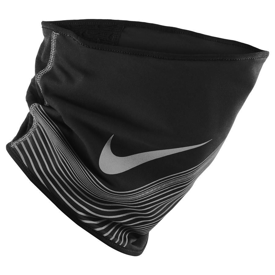 Nike 360 Therma-Fit Halswärmer (Schwarz/Silber)