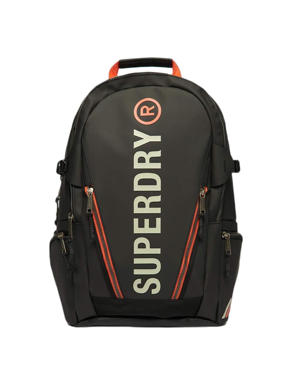 Strapazierfähiger sportlicher Rucksack mit Reißverschlusstaschen