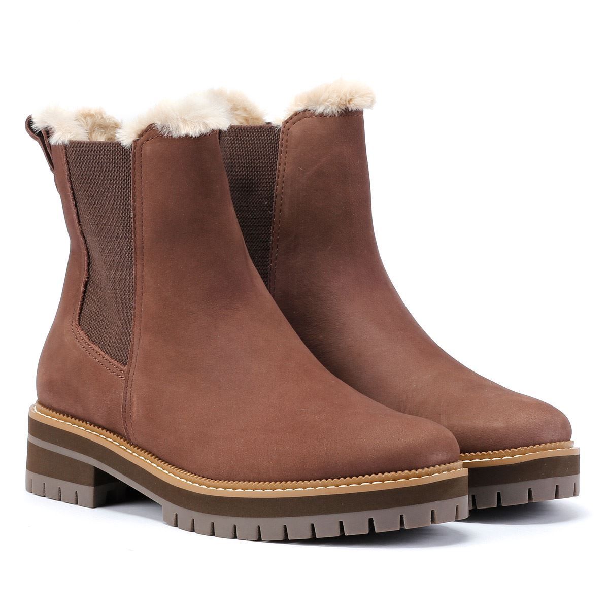 TOMS Bennet Damenstiefel Aus Braunem Nubukleder
