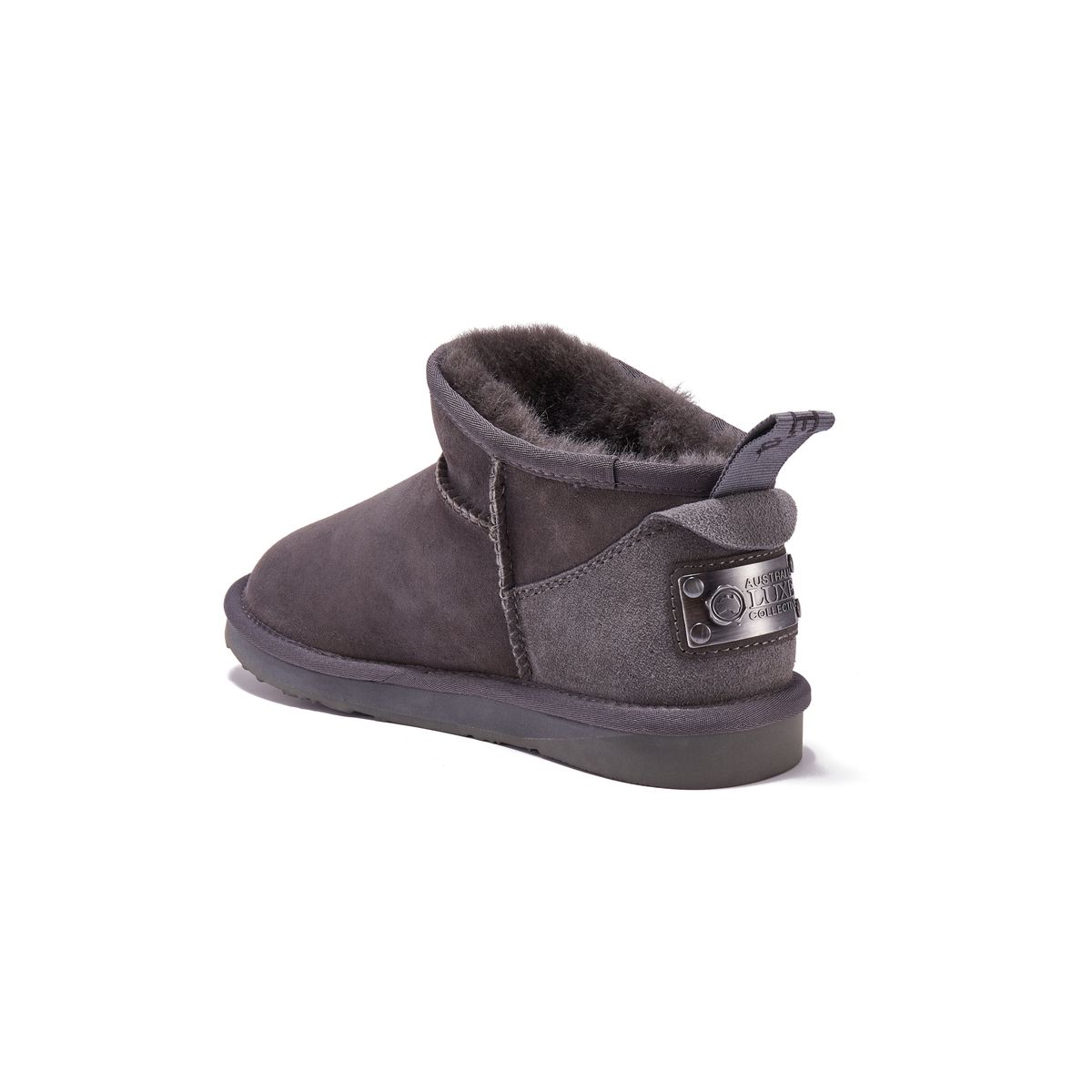 Ultra Kurze Lammfell Stiefeletten