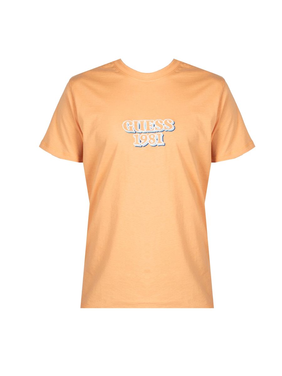 Guess T-Shirt mit Logo-Stickerei