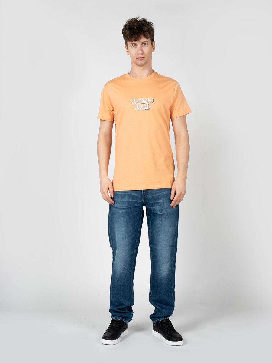 T-Shirt mit Logostickerei