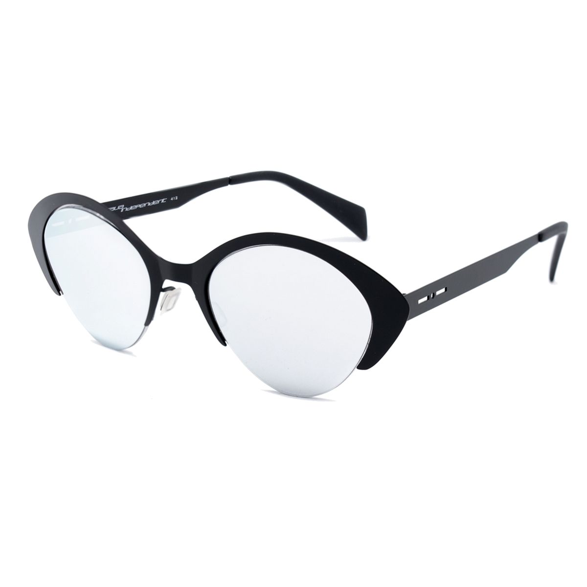 Cat-Eye Sonnenbrille aus Metall