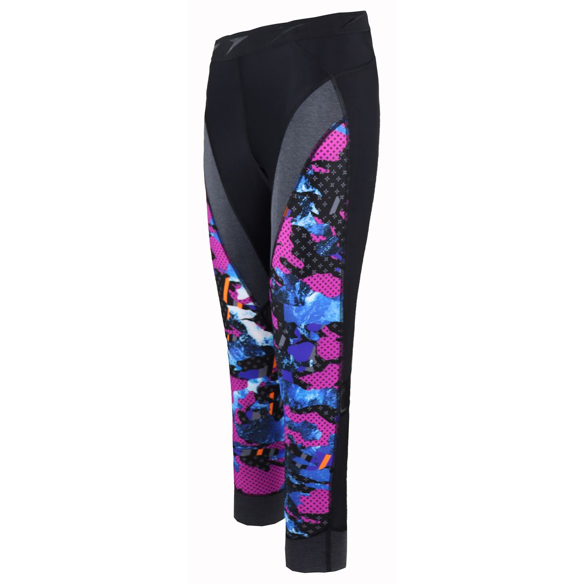 Bunte Gemusterte Performance-Sportleggings