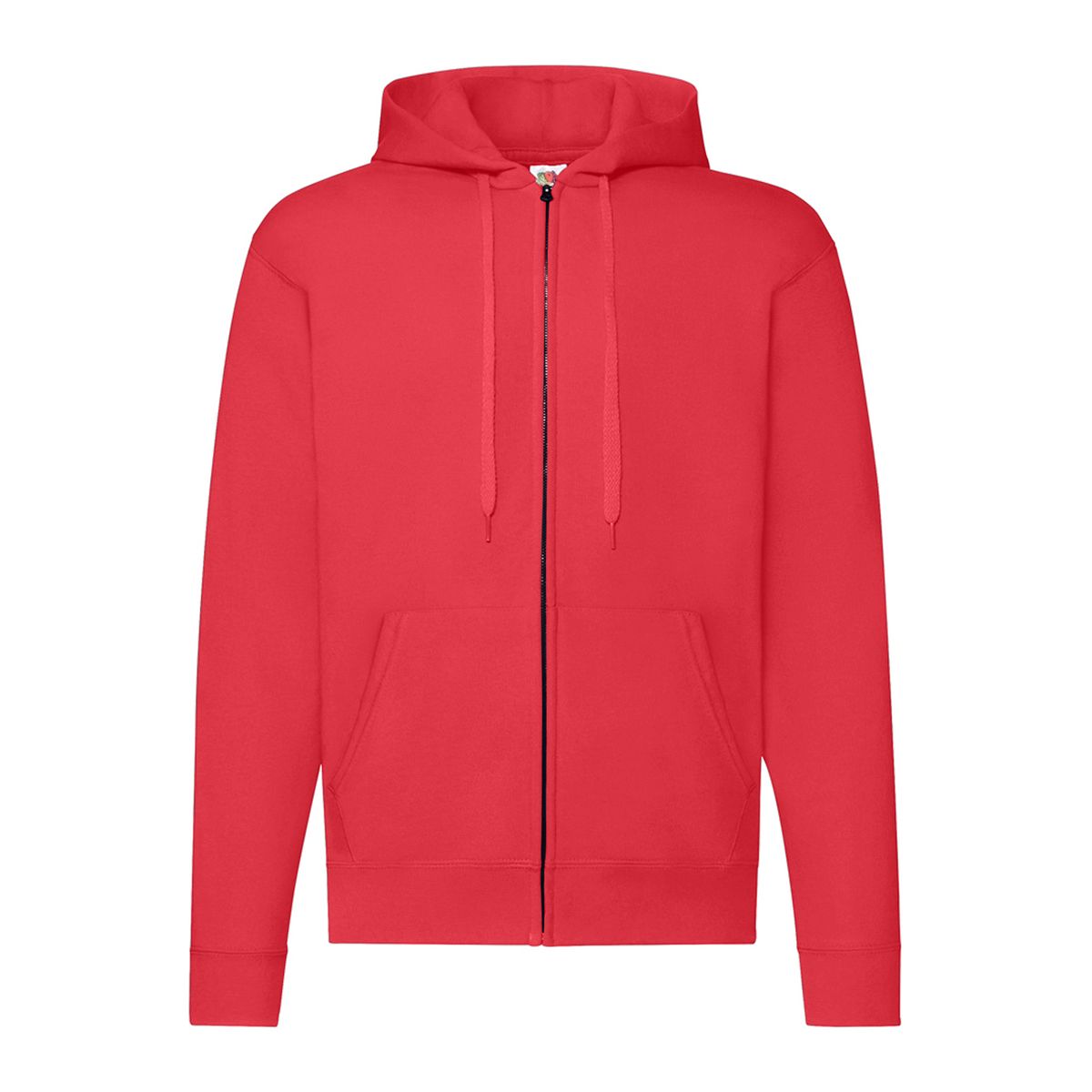 Klassischer Herren-Kapuzenpullover mit Reißverschluss