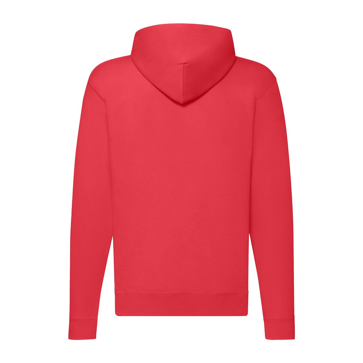 Klassischer Kapuzenpullover mit Reißverschluss