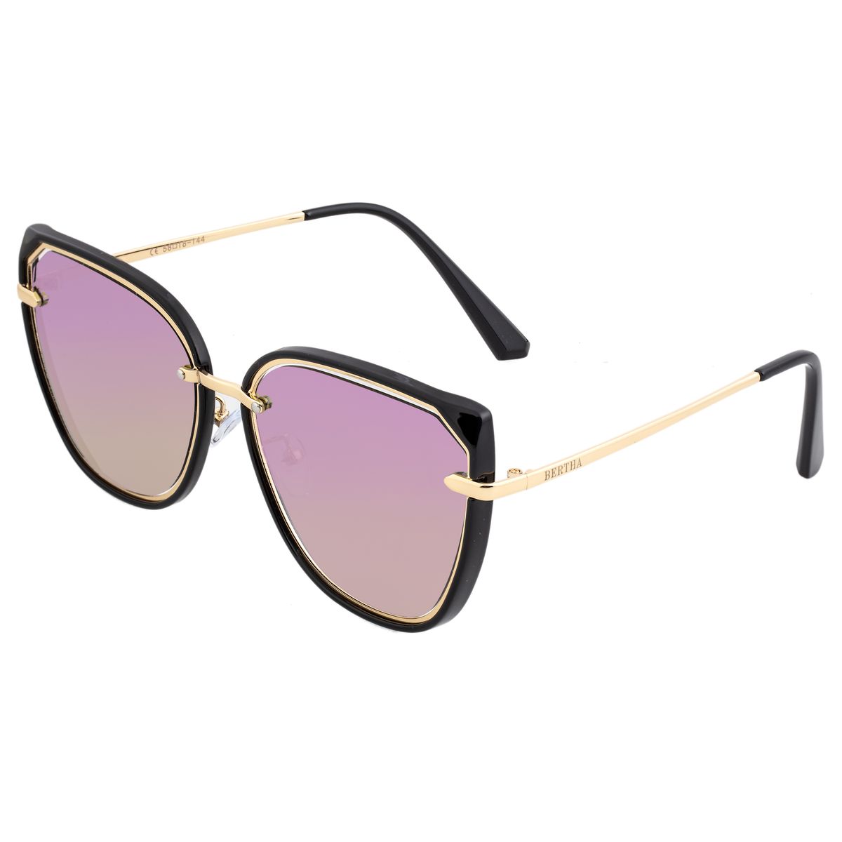 Polarisierte geometrische Cat-Eye-Brille