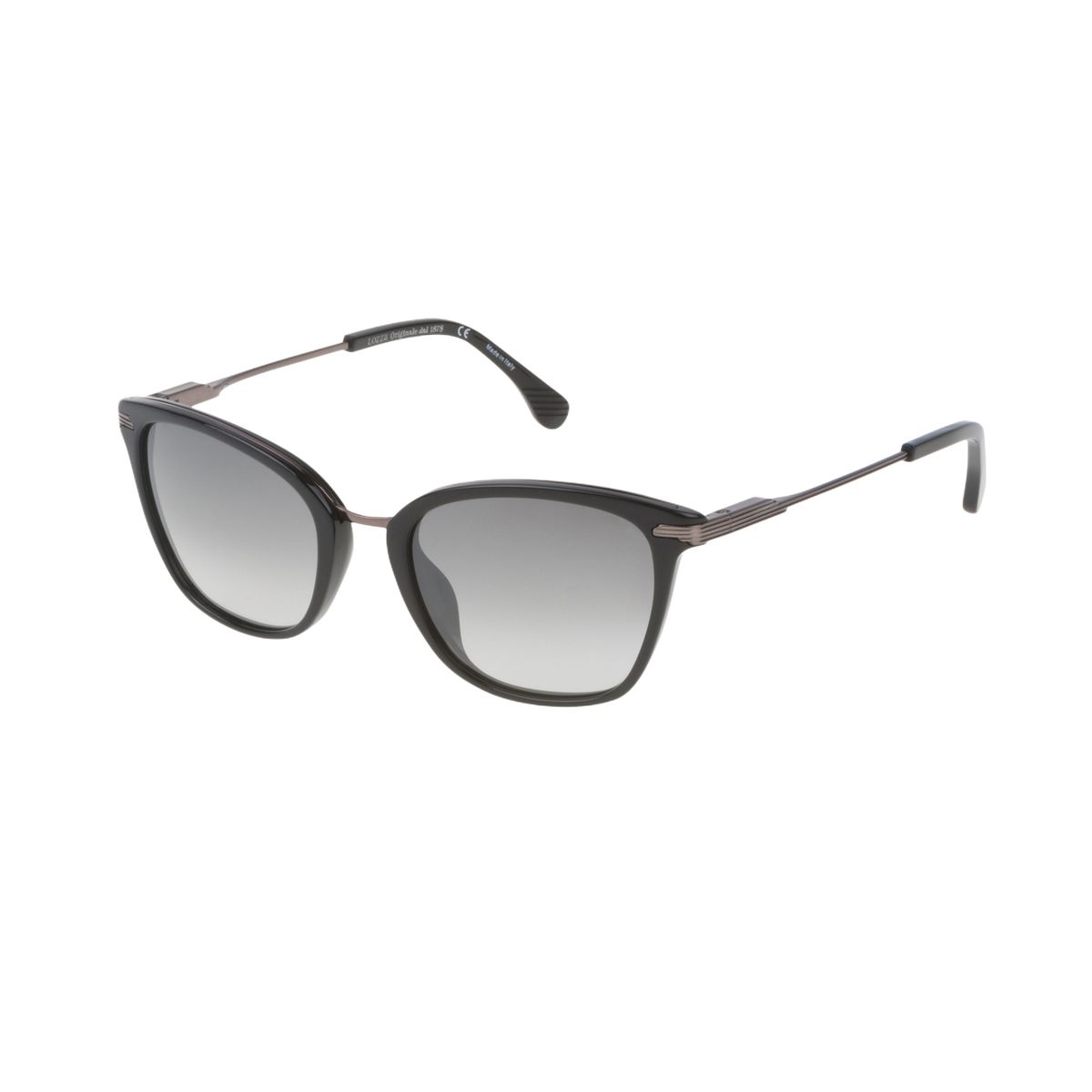 Schicke Cat-Eye Sonnenbrille mit grauen Gläsern