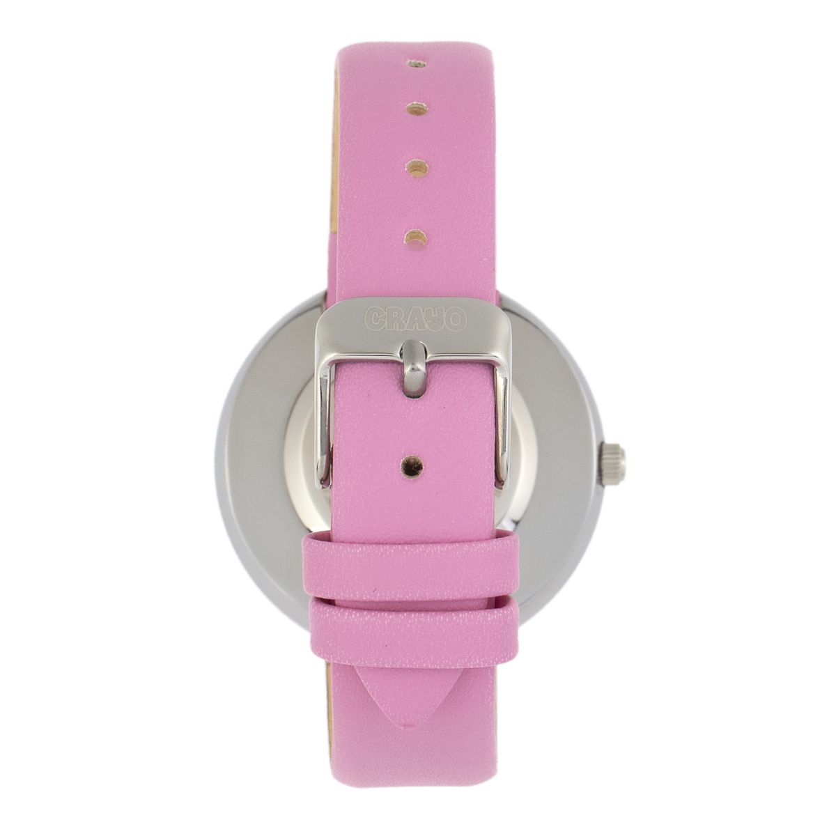 Armbanduhr mit geometrischem Zifferblatt