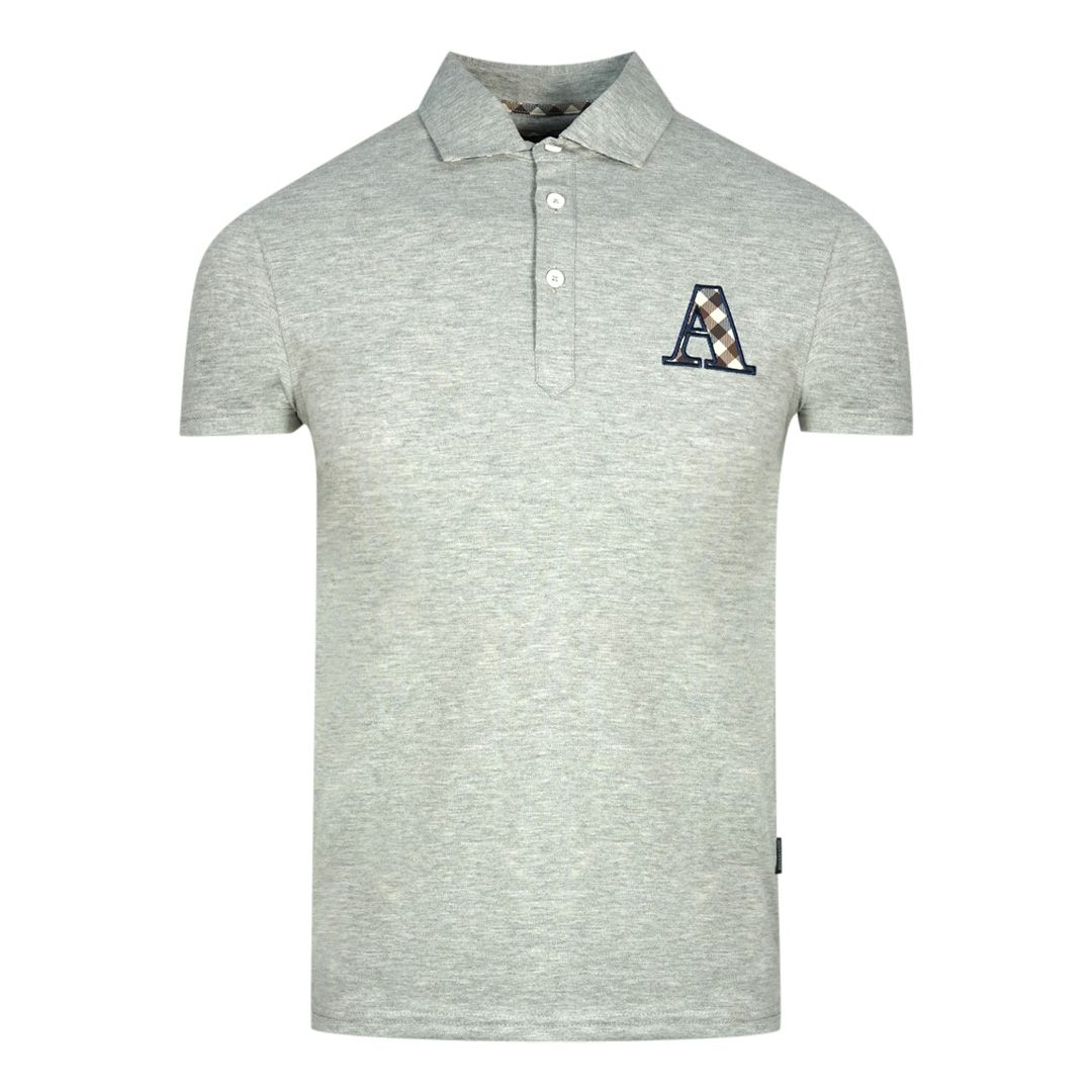 Baumwoll-Poloshirt mit Logo-Patch