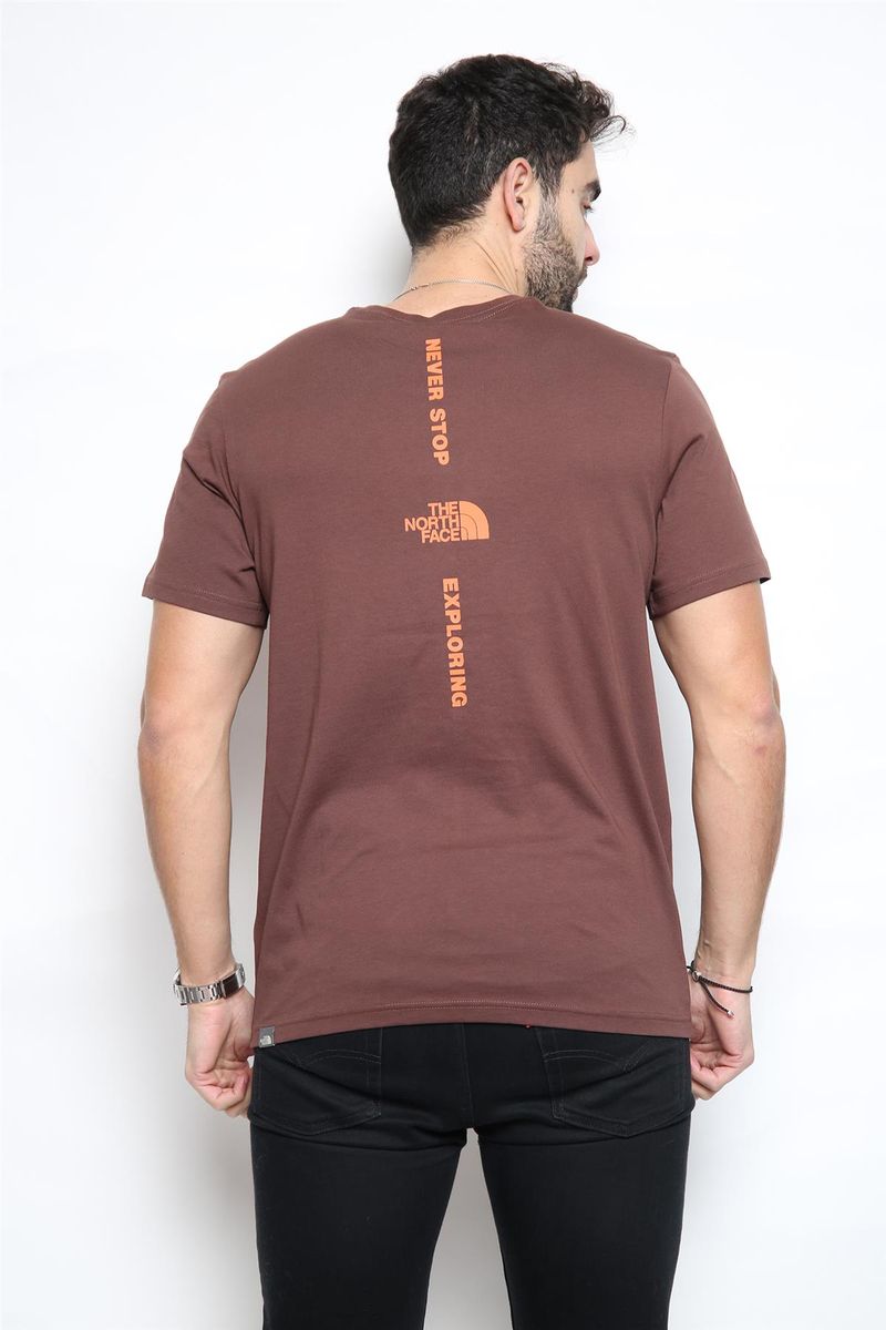 T-Shirt mit vertikalem Grafik-Logo