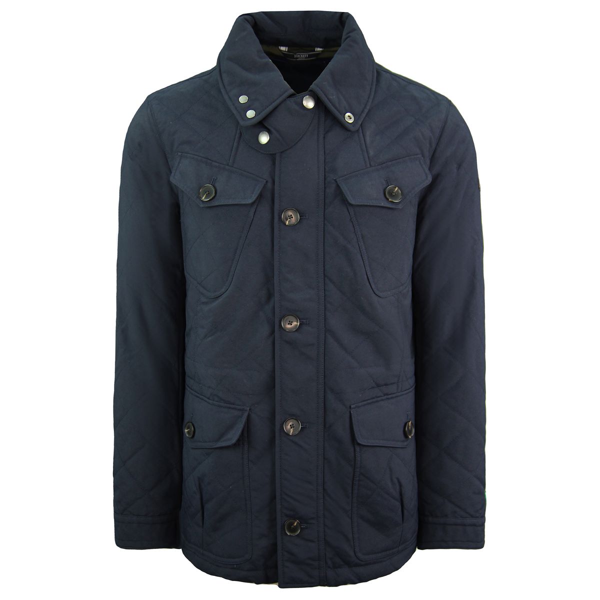 Gesteppte Herren Jacke mit Taschen