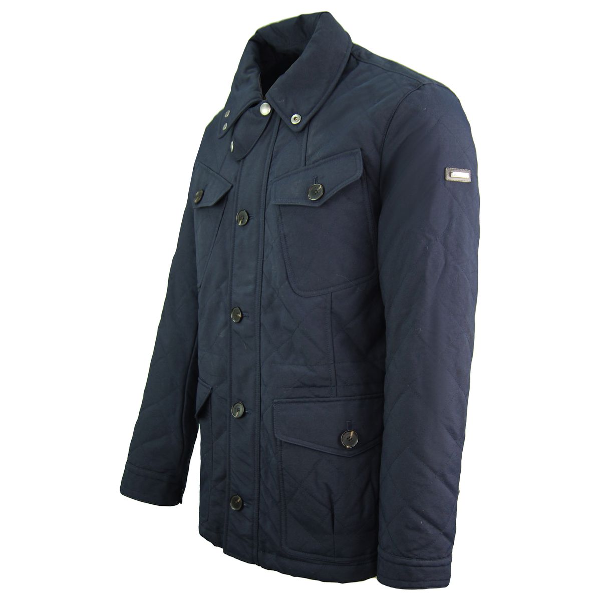 Gesteppte Fieldjacket mit Taschen