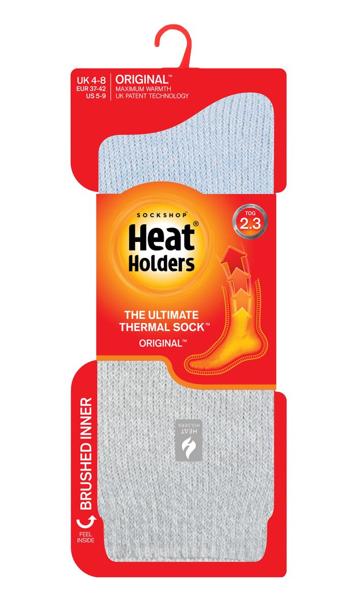 Schwere gebürstete Thermo-Strick-Socken
