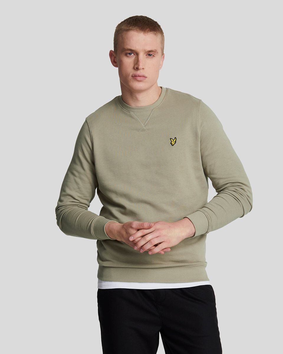 Klassisches Sweatshirt mit Rundhalsausschnitt und Logo